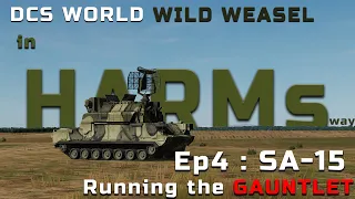 DCS WORLD | Wild Weasel Episode 4: SA-15