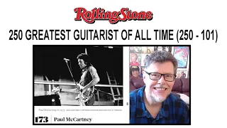 ROLLING STONE THE 250 GREATEST GUITARIST OF ALL TIME (250 - 101)