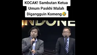 Sambutan ketua umum paskhi Jarwo kuwat digangguin komeng😂😂😂