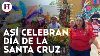 Así se celebra el Día de la Santa Cruz en la capilla de Santa Cruz Atoyac