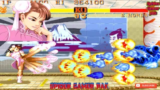 Golden Punishment | Chun Li Long Play | Street Fighter 2 Hack | Chun Li Playthrough