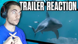 BLIND WATERS (2023) Trailer Reaction - This SHARK movie is blinding me!