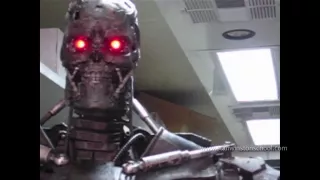 TERMINATOR SALVATION Behind-the-Scenes: T-600 Puppet Test