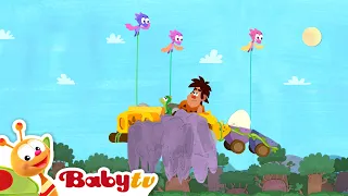 Where is the Egg? 🤔 Funny Dinasaur | Videos for Toddlers @BabyTV