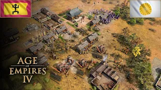 Malians showing the Japanese who are the real Zergs - Age of Empires IV