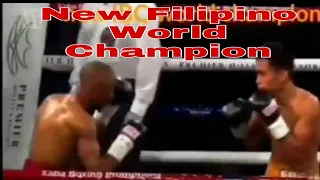 Dave Apolinario the New IBO World Champion 1round KO vs Buthelezi