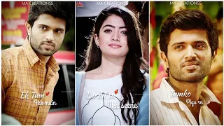 Itni Si Baat Hai Status | Vijay Devarakonda | Rashmika Mandanna WhatsApp Status |Dear Comrade Status