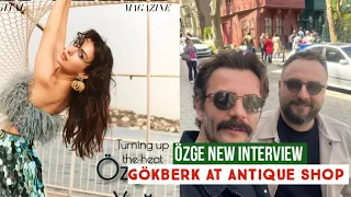 Özge yagiz New Interview !Gökberk demirci at Antique Shop