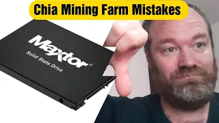 My Chia Mining Farm Misstakes. Mining Started. - Crypto Mining with Alpha One