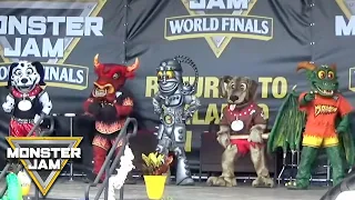 Mascots Dance Off | Monster Jam World Finals XX (20) | Monster Jam