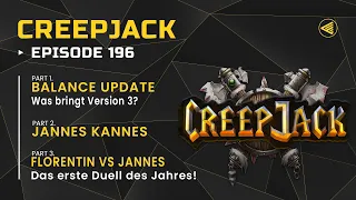 [DE] FLORENTIN VS JANNES | Creepjack 196 - Warcraft 3