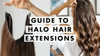 How to Wear Halo® Hair Extensions | Luxy Hair