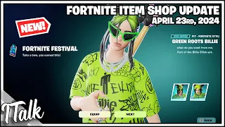 *NEW* BILLIE EILISH SET SEASON 3 FESTIVAL PASS! Early Fortnite Item Shop Update (Fortnite Chapter 5)