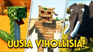 Tein Minecraftiin UUSIA Vihollisia!