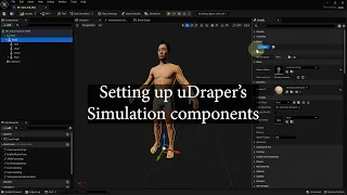 Setting up uDraper’s Simulation components