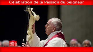 Célébration de la Passion du Seigneur, 29 mars 2024, Pape François