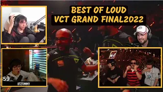 Pros & Streamers React To Loud Epic Moments & Insane Valorant Clutch Vs Optic VCT Grand Final 2022