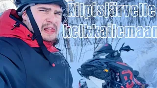 KILPISJÄRVELLE KELKKAILEMAAN ✓Mauno jumissa