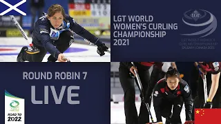 Scotland v China - Round Robin - LGT World Women's Curling Championship 2021