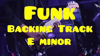 Funk Backing Track in E minor