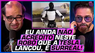 O FUTURO MILITAR com os ROBÔS TESLA OPTIMUS - SÉRGIO SACANI