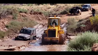 Flash Flood in Moab, Utah on 10/2/2022