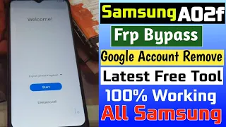 2024 - New Method  Samsung A02 Frp Bypass - All Samsung Frp Tool 2024 Adb Method Fail || By Sony