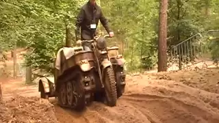 Militracks 2011, Kettenkrad, VW Schwimmwagen, Zündapp KS 750