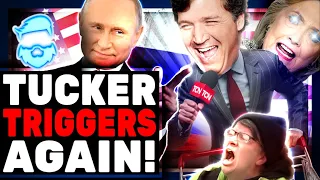 Tucker Carlson Causes MELTDOWN For Grocery Shopping! Senators & MSM Losers Show Their True Colors!