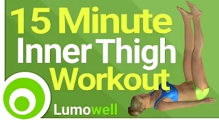 15 Minute Inner Thigh Workout. Fitness Exercises at Home