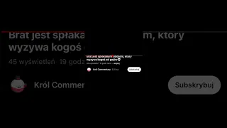 Hipokryzja „króla” commentery @Polski_Mortis