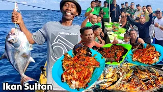 Yummy! catch and cook, Masakan Istimewa Ikan Sultan bersama TNI dan Warga Pasar Wameo 🥰