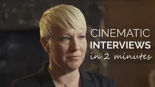 How to Shoot Cinematic Interviews in 2 Minutes | Job Shadow