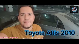 Toyota Altis 2010 Home Service at BGC Taguig Android 14