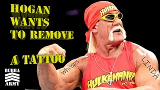 Hulk Hogan wants tattoo of ex wife removed - #TheBubbaArmy