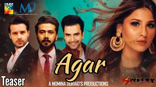 Agar Drama - Hina Altaf - Usama Khan - Junaid Khan - Ali Abbas - Juggan Kazim - Upcoming Drama