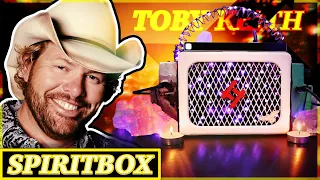 TOBY KEITH Spirit Box - "SOUNDS LIKE a HONKY-TONK in Here!" | EXTRAORDINARY #GhostBox Session!