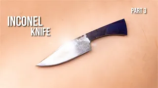 Making a SUPER ALLOY knife! Can I do it??? Part 3