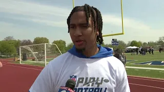 Quarterback C.J. Stroud talks ahead of 2023 NFL Draft