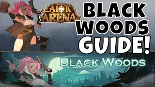 BLACK WOODS - WANDERING BALLOON! [AFK ARENA GUIDE]