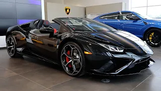 There is NOTHING like a BLACK Lamborghini - 2021 Lamborghini Huracán EVO RWD Spyder in Nero Noctis!