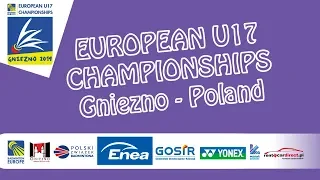 Oei / Nguyen vs Bogdan / Stemate (XD, R32) - European U17 C’ships 2019