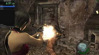 Resident Evil 4 Separate Ways Speedrun in 38:01 (Steam, 60 FPS)