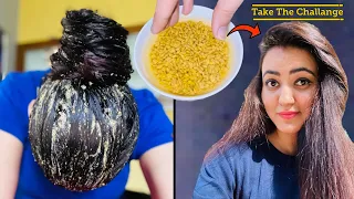 7 Days Hair Challenge : Follow करें ये Hair Growth रूटीन और पाएं Double Density & Thick Long Hair❤️