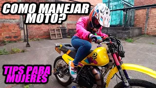 COMO MANEJAR MOTO - Tips para mujeres en moto 👩 Fullgass