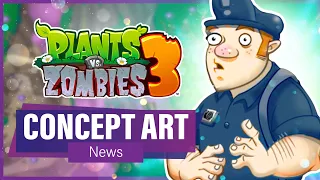 New Plants vs Zombies 3 & Bejeweled Concept Art Appears Online!! (News) | PvZ 3 Concept Art