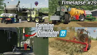Building FIRST BGA in the WILDERNESS with @TheCamPeRYT! ⚡🚜💨 | [FS22] - Timelapse #29