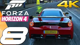 Forza Horizon 4 - Gameplay Walkthrough Part 8 - Halo Mission & Ferrari 458 [4K 60FPS ULTRA]