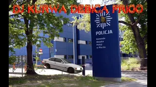 █▬█ █ ▀█▀ MUZA do kopania sprzęgła przy komendzie policji *nie tylko sprzęgło płonie* ///185/60/R15