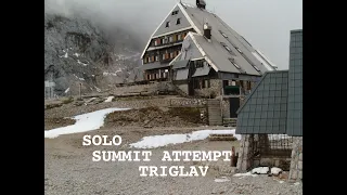 Hiking Solo in Slovenia - To the Summit of Triglav.